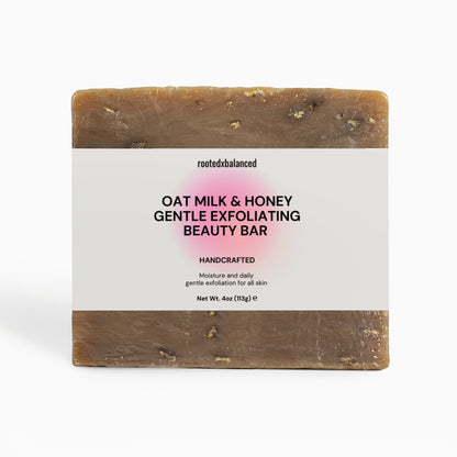 Exfoliating Oat Milk and Honey Beauty Bar