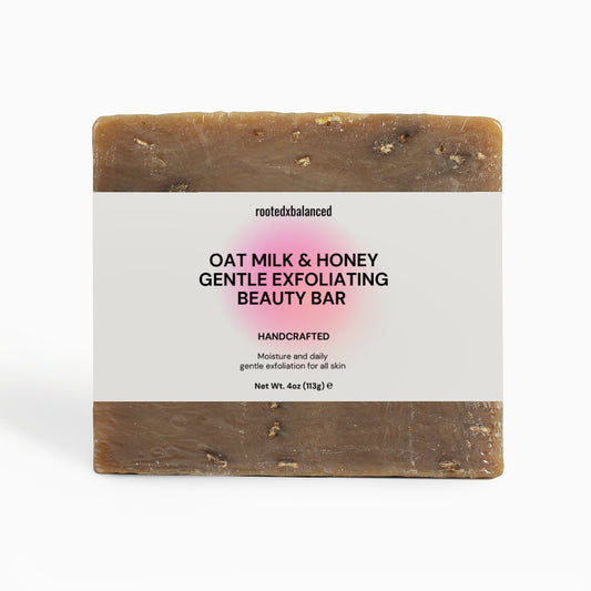 Exfoliating Oat Milk and Honey Beauty Bar